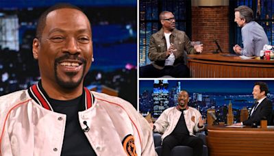 Eddie Murphy Reminisces About His Time At 30 Rock On The Tonight Show’ & ‘Late Night’