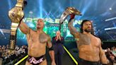 The Rock And Roman Reigns Beat Cody Rhodes And Seth Rollins At WrestleMania 40