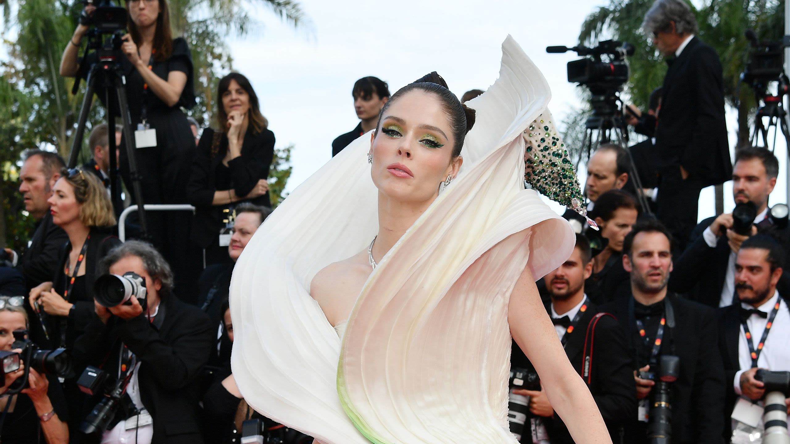 Coco Rocha Makes Her Own Style Lane at Cannes