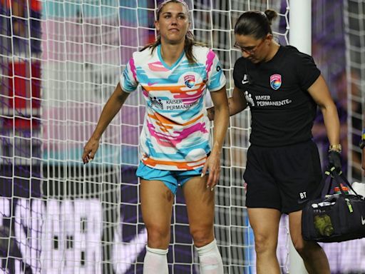 USWNT striker Morgan hopes to return 'very soon' from ankle injury