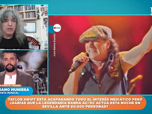 El periodista musical Mariano Muniesa apunta a la clave del éxito de AC/DC: "Siguen siendo el espíritu del rock and roll"