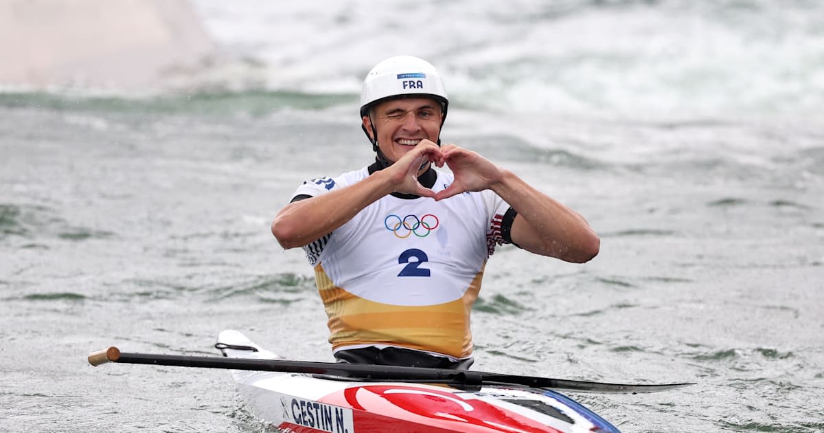 Paris 2024 canoe slalom: All results as France's Nicolas Gestin grabs men's canoe single gold