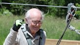 ‘Ready to fly’: 90-year-old Medina resident zip lines