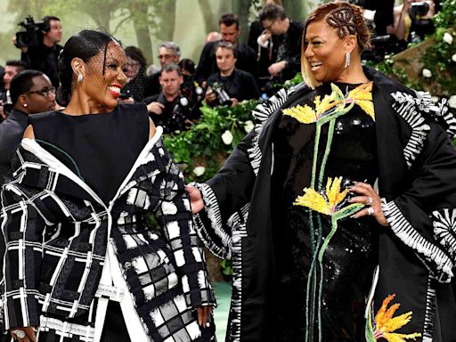 Queen Latifah and Partner Eboni Nichols Make Rare Red Carpet Appearance at 2024 Met Gala