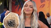Photos: Liv Morgan Shows Off WWE Women's World Championship At Bad Boys Premiere - Wrestling Inc.