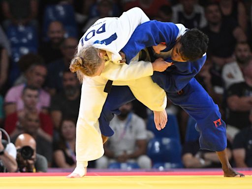 La mexicana Awiti Alcaraz hace historia y pasa a las semifinales en judo
