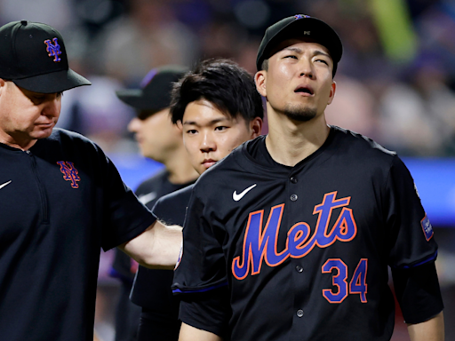 Kodai Senga injury: Mets starter leaves first start of season early after suffering left calf strain