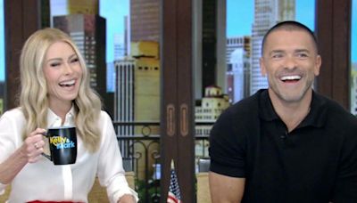 'Live': Kelly Ripa mocks Mark Consuelos' "Terminator vision" after he claims he can see what women look like through their makeup