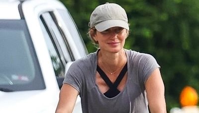 Gisele Bundchen enjoys a bike ride with daughter Vivian, 11, in Miami