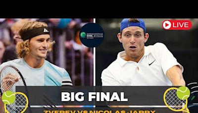 Jarry vs. Zverev EN VIVO: link y ver vía ESPN y STAR Plus por final Masters 1000 de Roma