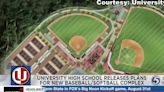 University High School To Build New On-Site Softball/Baseball Complex