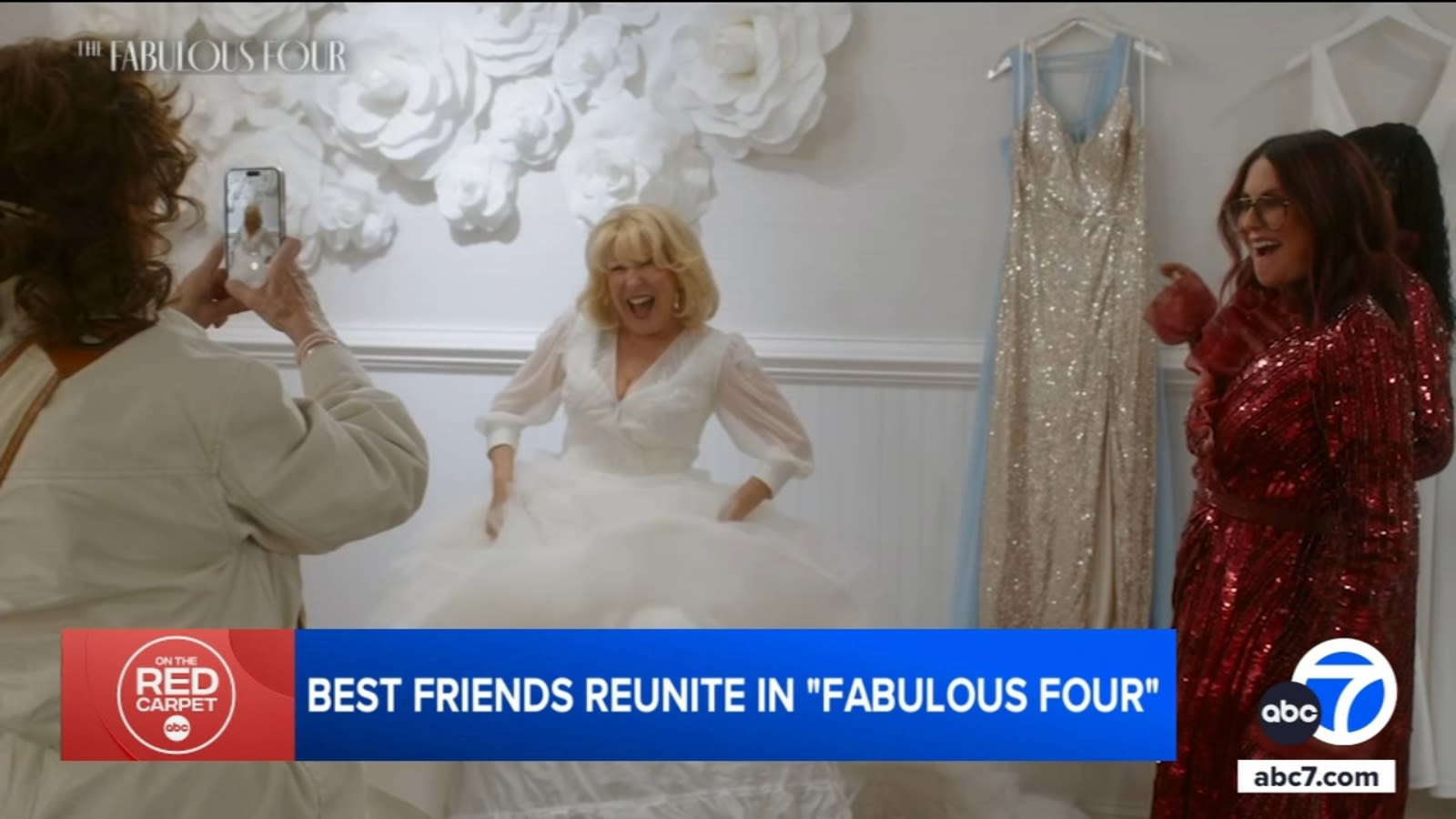 Midler, Ralph, Sarandon, Mullally play best friends in new comedy 'The Fabulous Four'