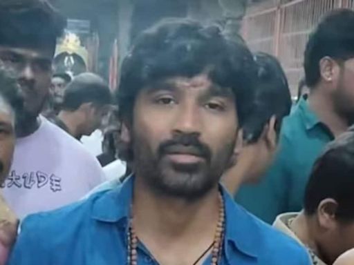 Dhanush Visits Annamalaiyar Temple With His Sons After The Success Of Raayan - News18