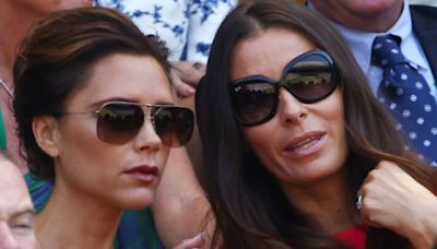 Victoria Beckham and Tana Ramsay look like youthful teenagers on holiday