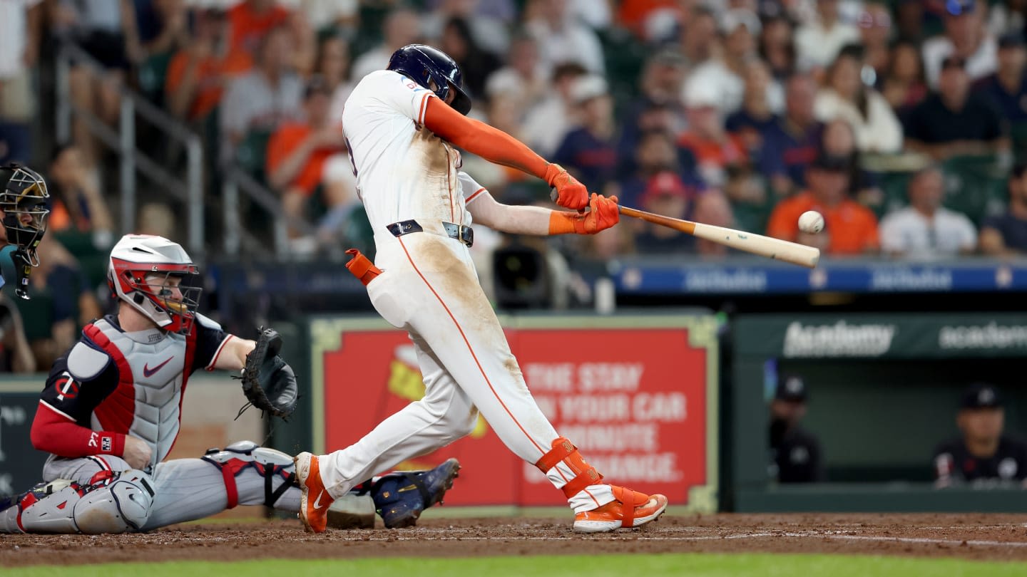 Kyle Tucker painful foul tip sends Astros disaster season further down the hole