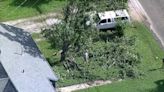 Denton County residents clearing debris from two major severe weather events