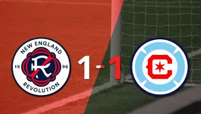 New England Revolution y Chicago Fire se repartieron los puntos en un 1 a 1