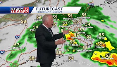 Video: Rain changes increase over days ahead