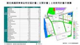 屏東高鐵特定區新訂都市計畫內政部今審議通過