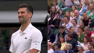 Video: Novak Djokovic Pauses Match As Wimbledon Centre-Court Erupts In Joy After England Qualified For Euro 2024 Semifinal