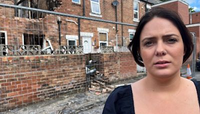 Mum's shock at devastating blast hours before moving