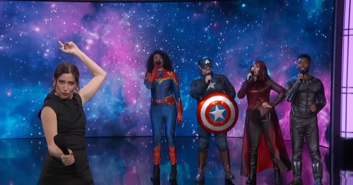 Kathryn Hahn Recaps Entire Marvel Timeline (By Singing)