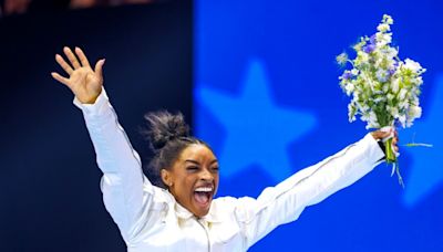 Gym: Simone Biles en route vers les Jeux de Paris