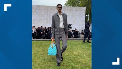 Spurs' Victor Wembanyama makes an appearance at Paris' Louis Vuitton fashion show