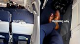 Passenger wonders why no one else is in exit row, then realizes why