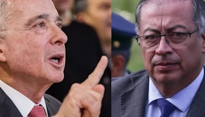 Álvaro Uribe arremetió contra Gustavo Petro por los señalamientos relacionados con el proceso penal en su contra