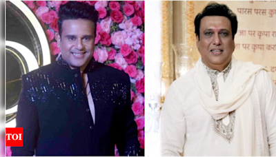 Krushna Abhishek's updates about uncle Govinda's health; reveals the reason why he couldn't go to the hospital | - Times of India