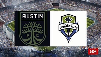 Austin FC vs Seattle Sounders: estadísticas previas y datos en directo | MLS - Liga USA 2024