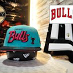 New Era x NBA Chicago Bulls Windy City 芝加哥公牛風城藍色桃紅全封棒球帽