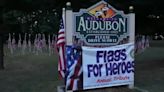 American flags honoring veterans in N.J. county burned, trampled by vandals