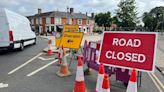 Town centre trade hit after burst water main