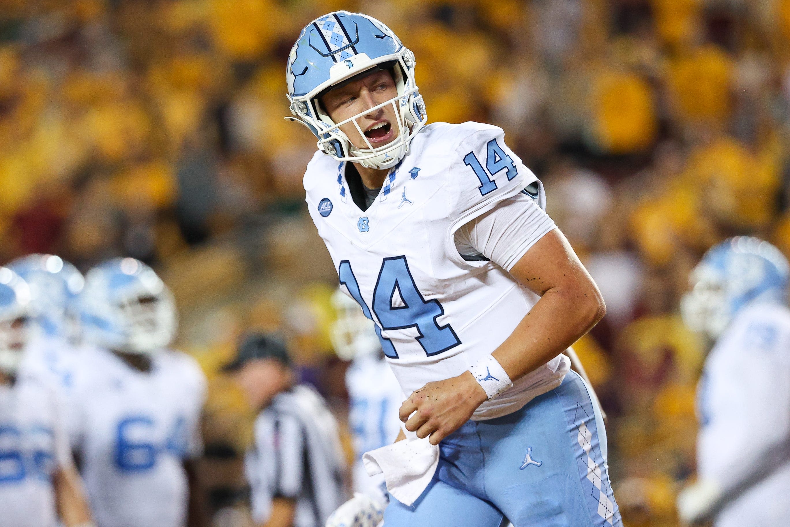 Max Johnson returning to UNC nearly two weeks after breaking leg