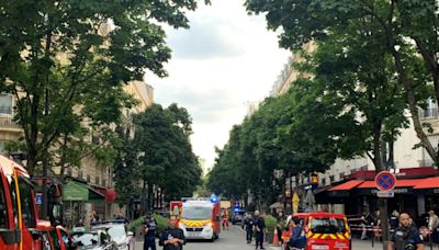 Car hits Paris cafe terrace, one dead, several seriously hurt