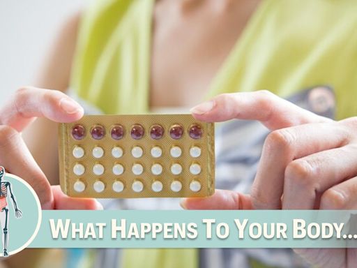 What happens to the body when you take contraceptive pills every day?