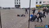 德國曼海姆右翼集會遭人持刀襲擊 警方開槍制服襲擊者