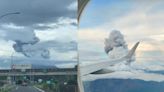 櫻島火山驚天噴發直衝4500公尺 機上乘客空拍震撼畫面