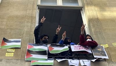 Estudiantes propalestinos ocupan un campus universitario de París