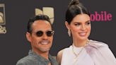 Marc Anthony gives his wife's baby bump a sweet kiss after Premio Lo Nuestro win