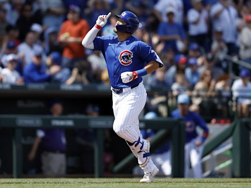 Here's the Chicago Cubs Opening Day lineup against the Rangers