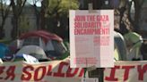 Gaza solidarity encampment continues for third day on Brown University's campus