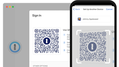 1Password introduces recovery codes and QR-code sign in