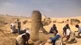 2,600-year-old pots of cheese found at the ancient necropolis of Egypt's pharaohs