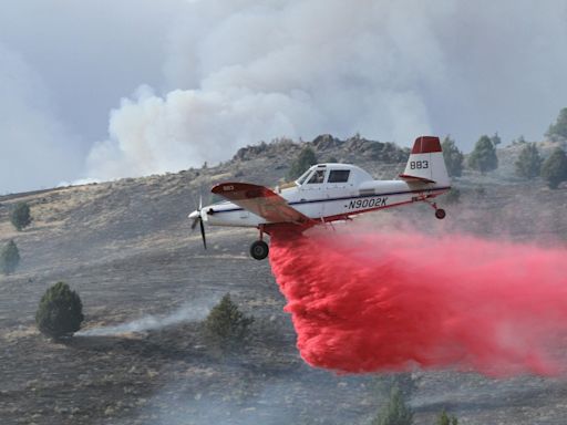 Tanker-plane wreckage, body of pilot found in eastern Oregon; investigation underway