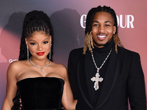 Halle Bailey and DDG Share Photos of Son Halo’s Face for the First Time and Joke About Whom He Looks Like More