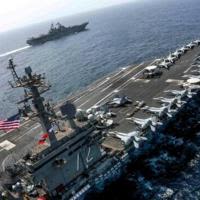 Aircraft carrier the USS Abraham Lincoln