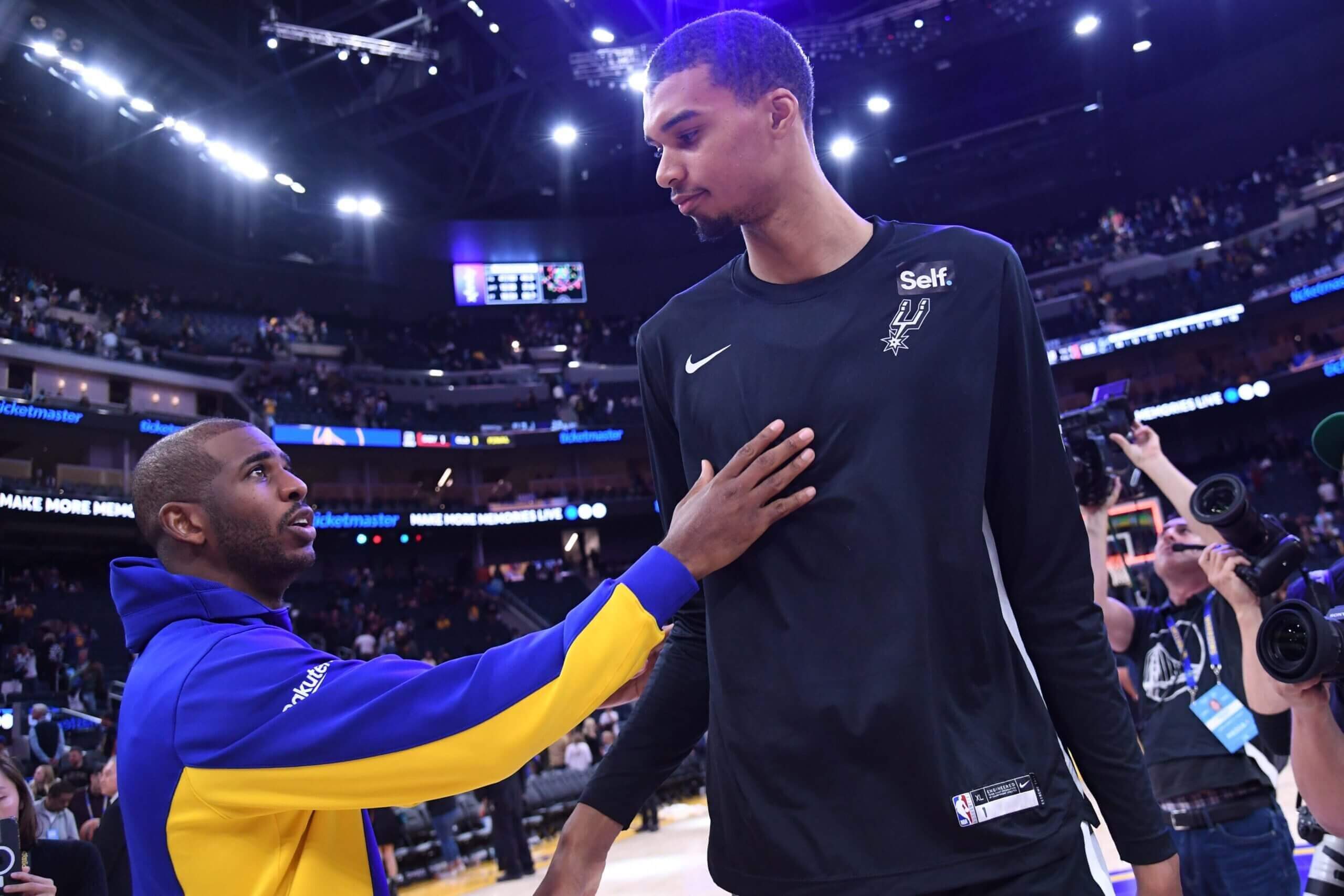 'I’m not a coach': Chris Paul is eager to 'hoop' with Victor Wembanyama and Spurs